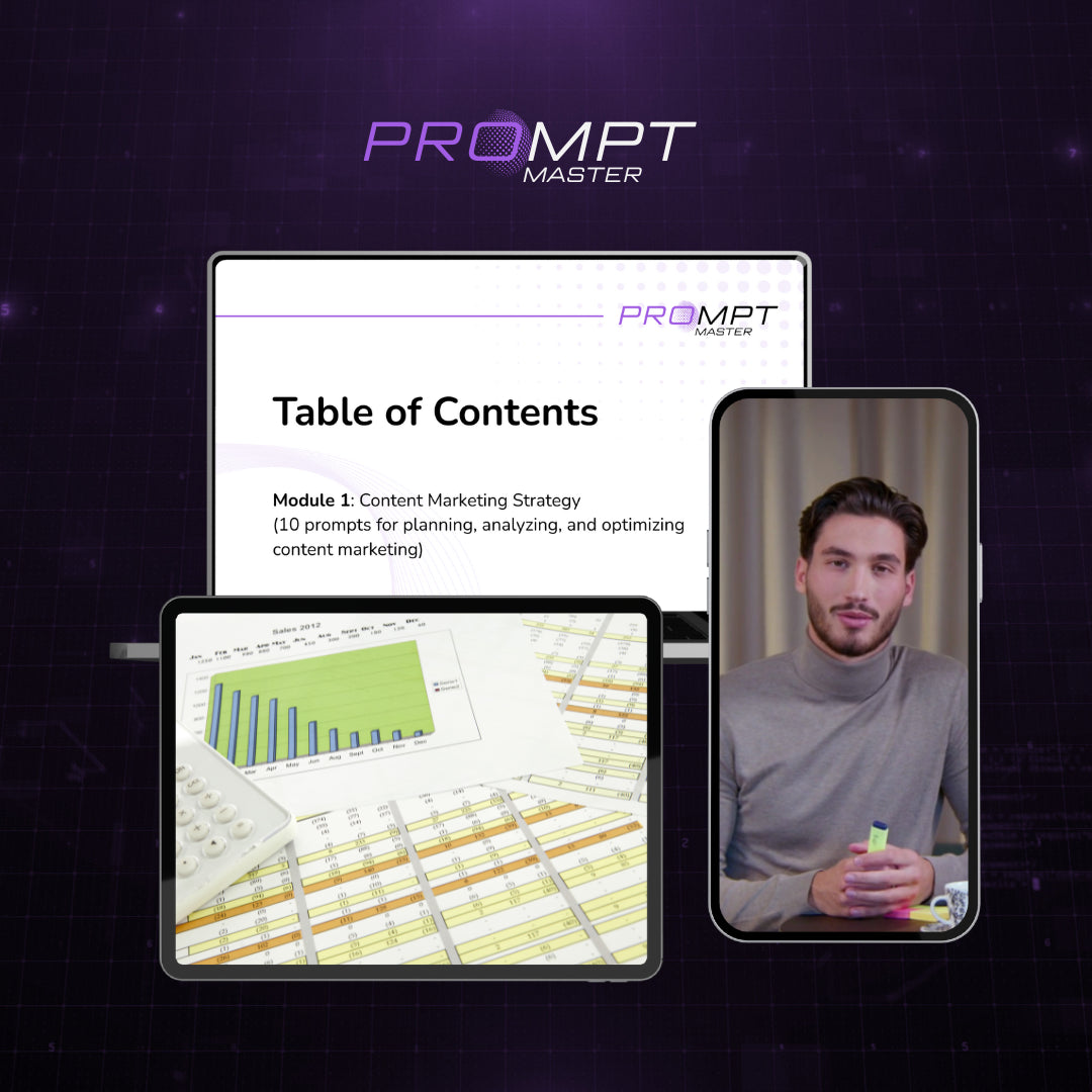 Prompt Master — The Ultimate AI Prompt Guide for Social Media Success